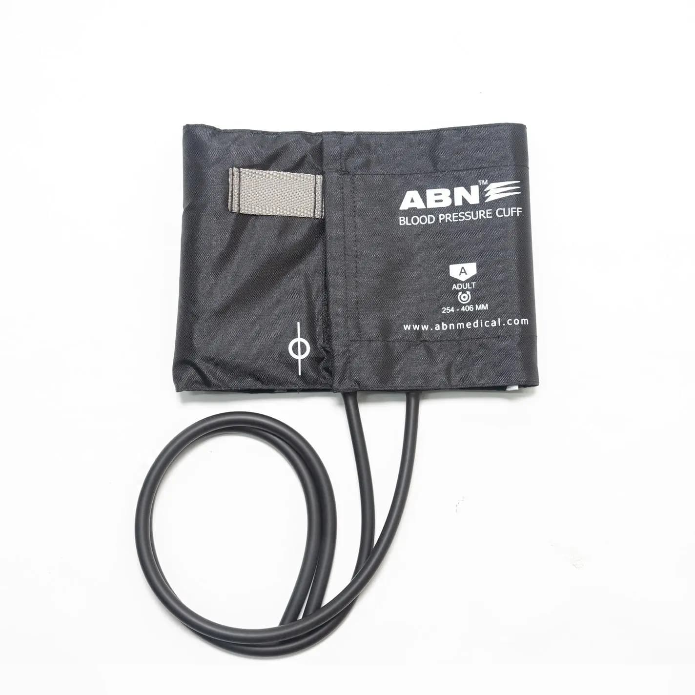 ABN Manset Tensimeter Nylon Cuff 2 Tubes Latex Bladders