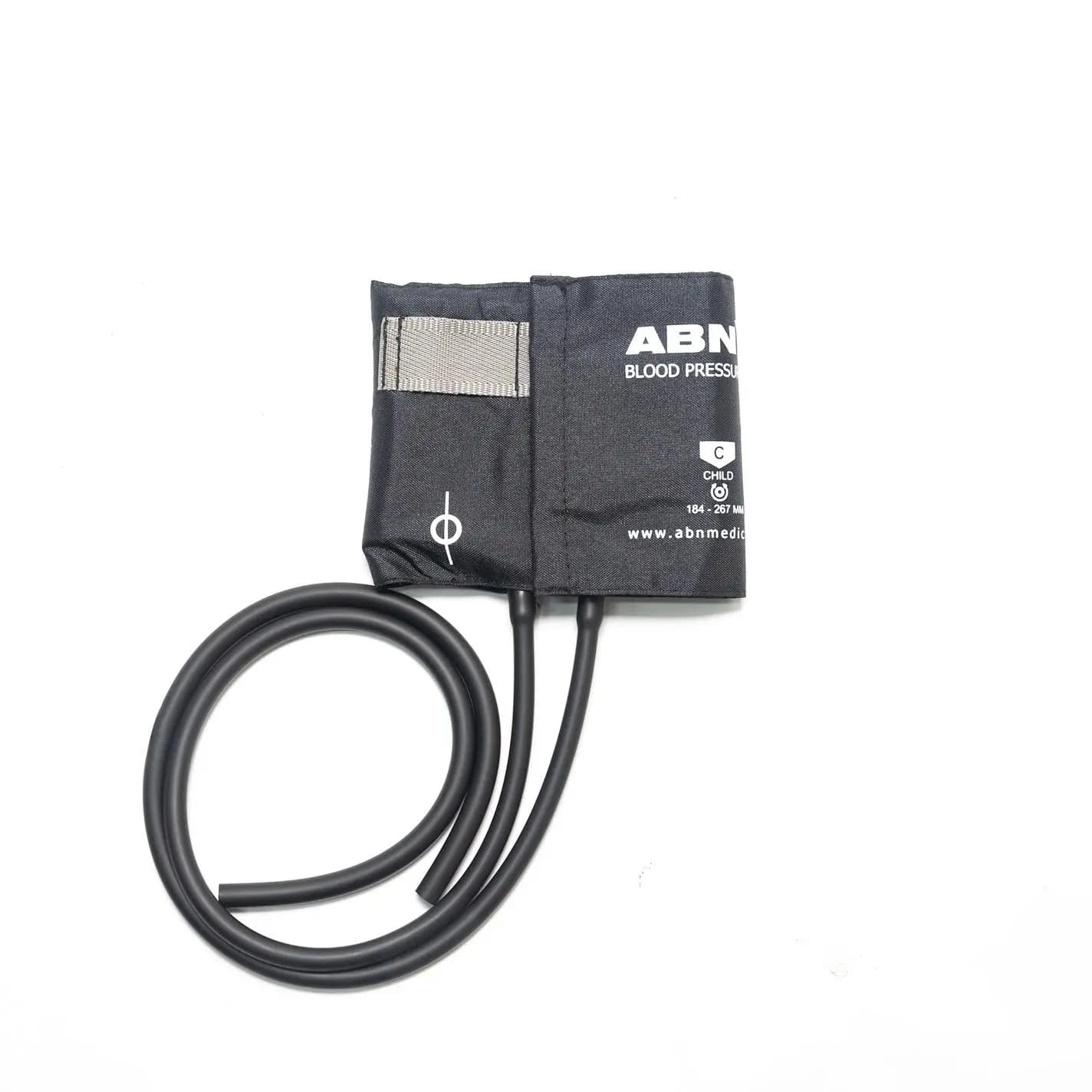 ABN Manset Tensimeter Nylon Cuff 2 Tubes Latex Bladders