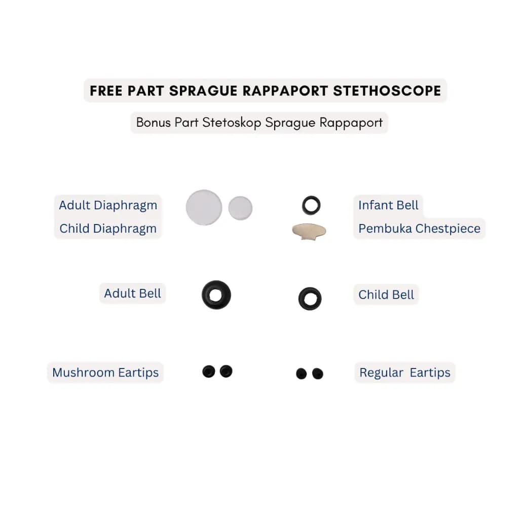 ABN Stetoskop Sprague Rappaport Frosted Series Stethoscope