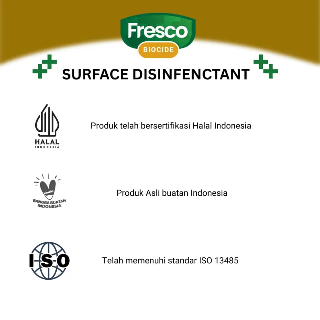 FRESCO Surface Disinfectant  - Disinfektan Semprot Untuk Bagian Permukaan 500ml