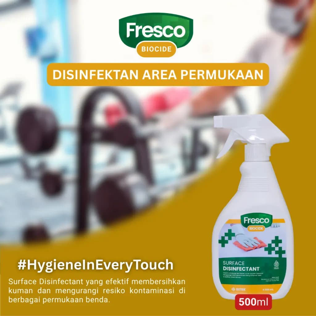 FRESCO Surface Disinfectant  - Disinfektan Semprot Untuk Bagian Permukaan 500ml