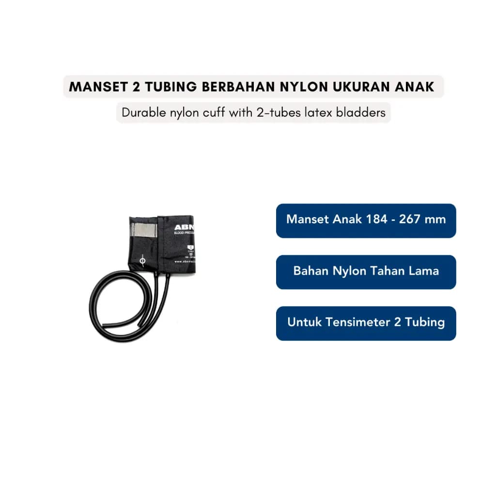 ABN Combo Tensimeter Spectrum Aneroid Dengan Manset Ukuran Dewasa Dan Anak