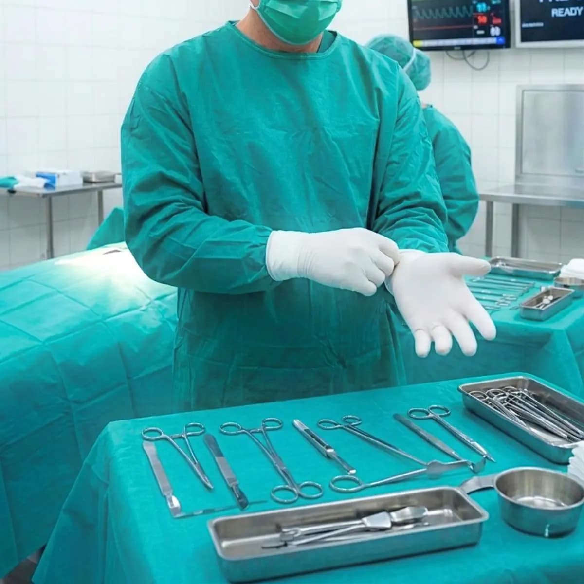 ABN Surgical Gloves Sarung Tangan Medis Sterile Sekali Pakai Powder Free